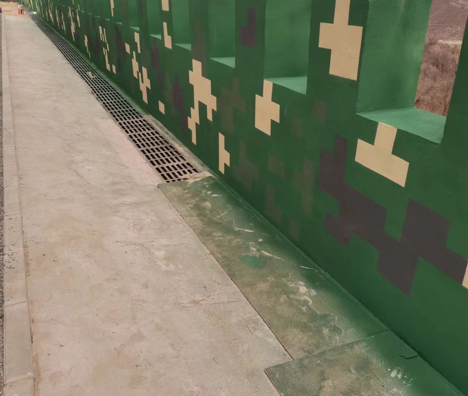 三明围墙迷彩喷涂,数迷彩漆